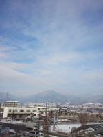 風越山事務所より冬
